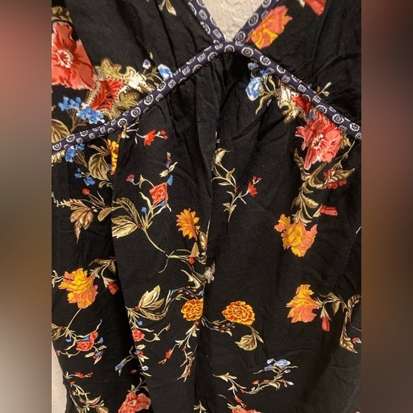 Band Of Gypsies Floral Mini Dress Size Small - Picture 3 of 7